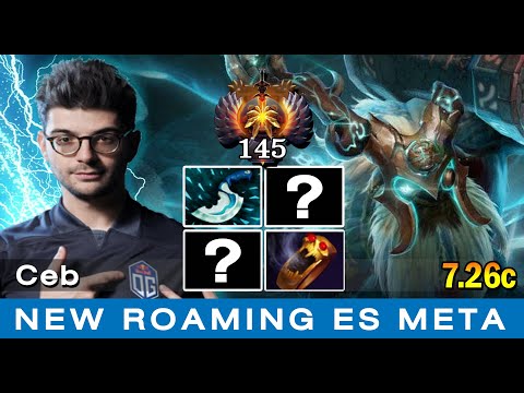 OG.Ceb [Earthshaker] New Meta Roaming Dota 7.26c | Dota 2 Pro Gameplay