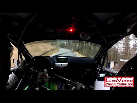 28° Rally dei Laghi 2019 Spataro-D'Agostino 207 S2000 - Cameracar PS2 7°tempo assoluto