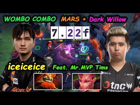 Fnatic iceiceice - [Mars] Wombo Combo Feat TNC Tims NO MerCy Dota 2 7.22 Pro Gameplay