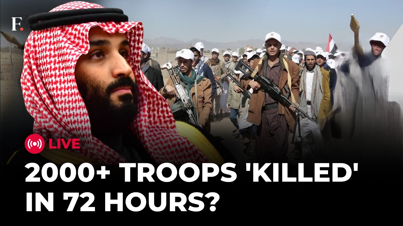 Houthis Under Fire: 2,300+ Casualties in 72 Hours as Saudi Offensive Escalates | WAR LIVE