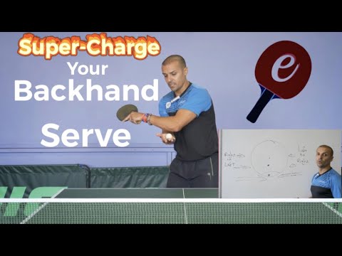 Update Your BACKHAND SERVE - eBaTT |Tutorial #21