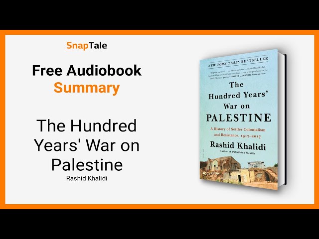 Vídeo relacionado con Der Hundertjährige Krieg um Palästina: Eine Geschichte von Siedlerkolonialismus und Widerstand. Mit einem Nachwort zum Erscheinen der deutschen ... Erscheinen der deutschen Ausgabe (März 2024)