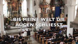 BIS MEINE WELT DIE AUGEN SCHLIESST (Alexander Knappe) zur Hochzeit-Cover von Stephanie Meissner