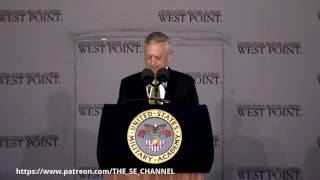 Mad Dog Mattis 'We Americans are not made of cotton candy' West Point Graduation