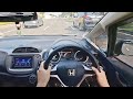POV Driving Honda Jazz GE8 RS A T 2013 Jakarta City Driving Experience Indonesia