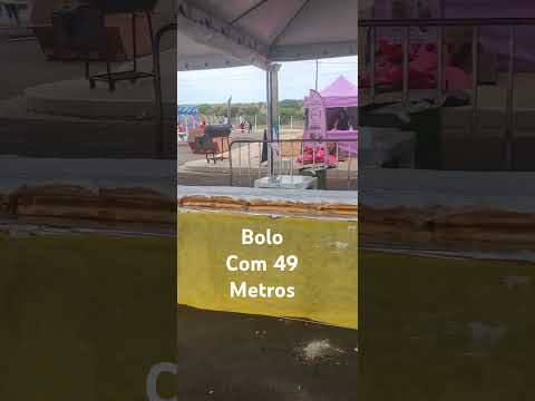 Bolo com 49 metros,  Paranaiguara Goiás