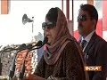 Jammu and Kashmir CM Mehbooba Mufti meets Rajnath Singh in Delhi
