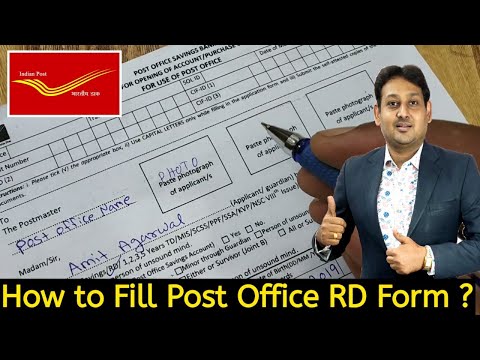Como preencher o formulário de conta poupança dos correios (menor/próprio) | Formulário RD dos Correios kaise bhare?
