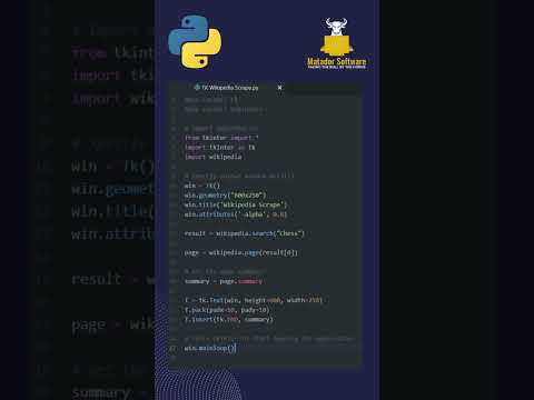 2 Simple Ways to Scrape Wikipedia Pages Using Python #shorts #python
