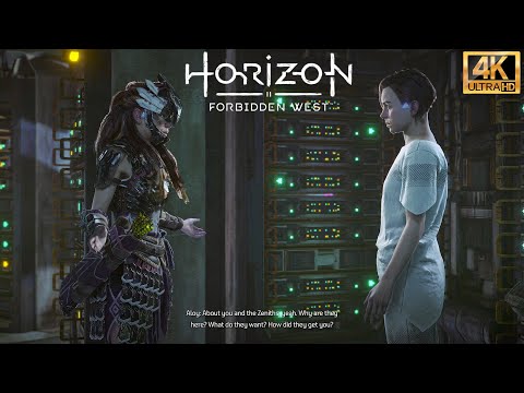 Aloy Meets Beta The Clone - Horizon Forbidden West (4K 60FPS) Cradle of Echoes Mission