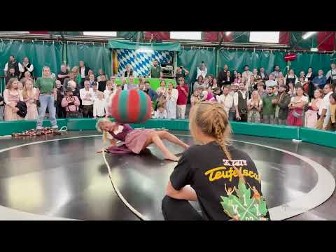 She Tried to Beat the Devil’s Wheel… Oktoberfest Madness!😂