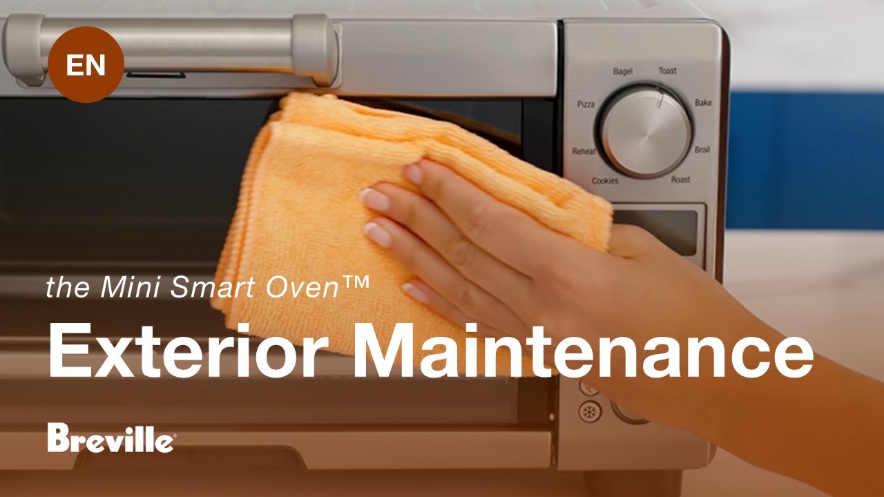 How to clean the oven exterior