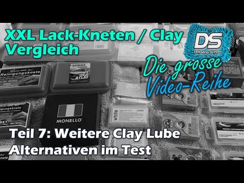 XXL Car Paint Clay Comparison: Part 7 - Alternatives to Clay Lubes?
