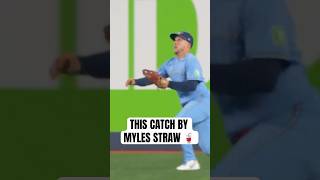 Myles Straw turned on the jets for this sliding catch ???? #MLB #BlueJays