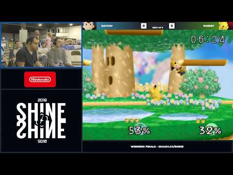 Shine 2019 - Raychu (Ness) Vs. Robert (Pikachu) Super Smash Bros. Winners Finals