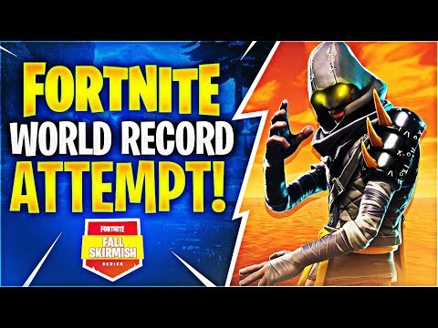 Fortnite World Record Attempt! #FallSkirmish Feat. TypicalGamer, Vivid, & Zayt