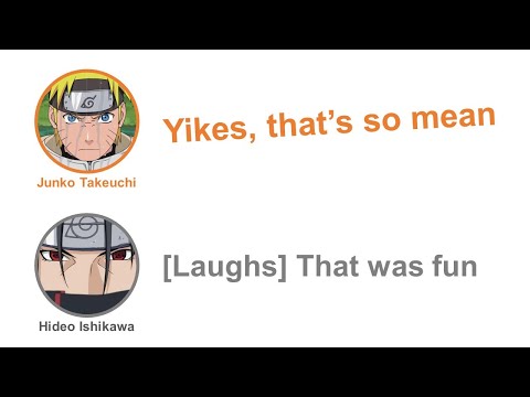 Junko Takeuchi was horrified at Hideo Ishikawa - Naruto Radio [Eng Sub]