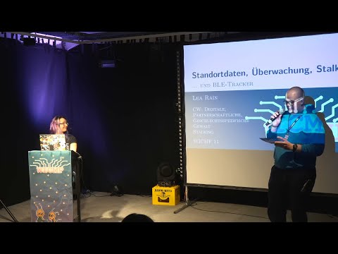 Video Thumbnail: WICMP11 (english translation) - Standortdaten, Überwachung, Stalking und... BLE-Tracker