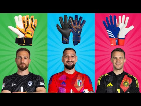 Best Goalkeepers From EVERY Country And Their Gloves At EURO 2024