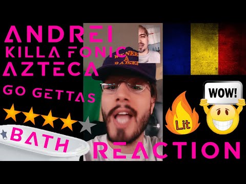 BATH REACTION to  Azteca & NANE - GO GETTAS / SWISS BOY reacts to ROMANIAN RAP / !! + REAL TALK !!