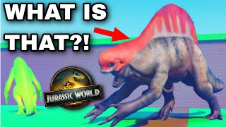 THE SPINOSAURUS - D REX HYBRID YOU NEVER HEARD OF BECAME A BOSS!!