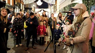 Zoe Clarke Gets Grafton Street Singing Along To A Christmas Classic