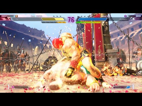 Street Fighter 6   Marisa  vs  Zangief