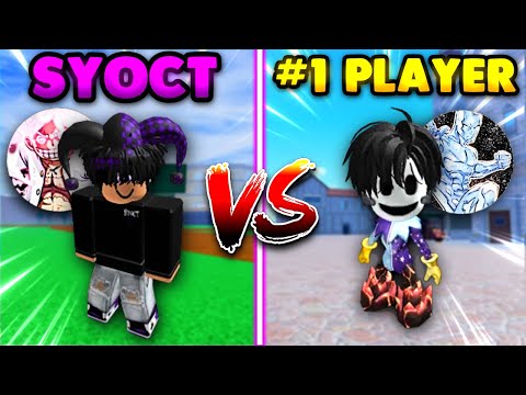 syoct VS #1 Blox Fruits Player Crimz (Blox Fruits PvP)