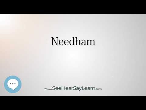 Needham (How to Pronounce Cities of the World)💬⭐🌍✅