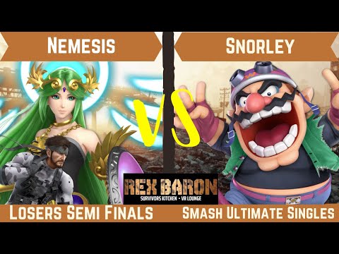 Rex Baron 4 Losers Semi Final - Nemesis (Palutena) Vs. Snorley (Wario)