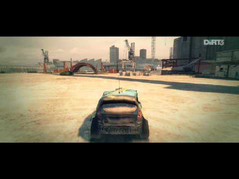 DiRT 3 TUTORIAL - POWER STATION ZONE 3 - BURIED LARGE PIPES