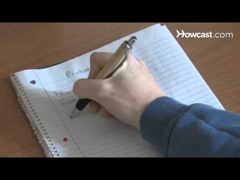 小説の書き方 (How to Write a Novel)