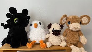 Crochet Your Collection Challenge & Bonus Crochet Plushies