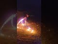 Flaming Fire Whips Two Hands #Short