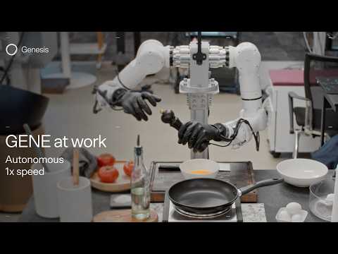 Vidéo : le cerveau robotique de Genesis permet une manipulation au niveau humain et un entraînement à grande échelle