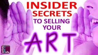 How To Sell Art online - Insider Secrets Revealed