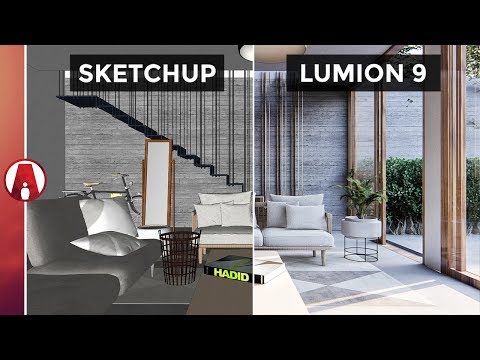 Lumion 9 Interior Rendering Workflow