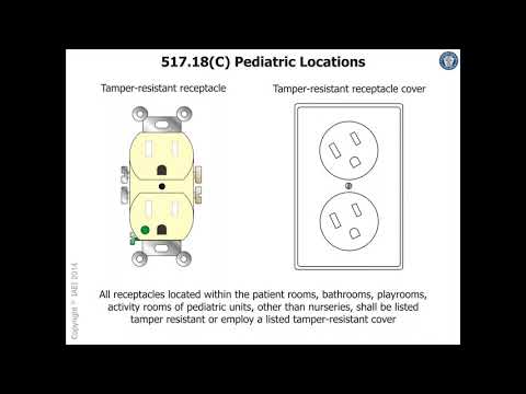 IAEI Training Shorts — Tamper Resistant Receptacle Requirements in Pediatrics Health Care Areas