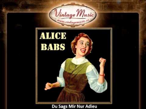 Alice Babs - Du Sags Mir Nur Adieu (VintageMusic.es)