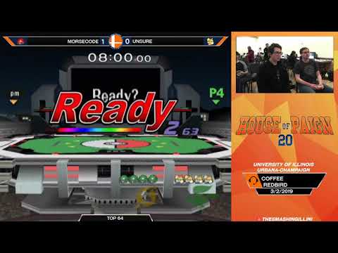[HOP 20] Morsecode762 (Samus) vs. Unsure (Fox) SSBM Singles Top 64