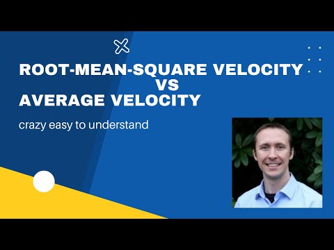 Root Mean Square Speed vs Average Speed  || Kinetic Energy
