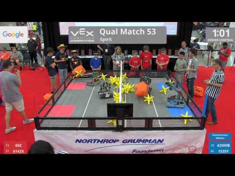 2017 VRC-MS Spir Q53 - 60Z 6142X vs 42000B 1535Y - 26 to 19