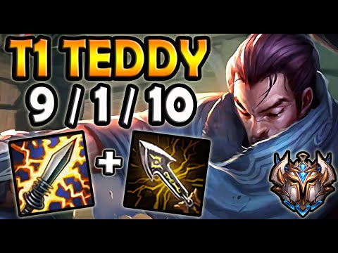 T1 Teddy Yasuo ADC vs Jhin - Korea Challenger ✅