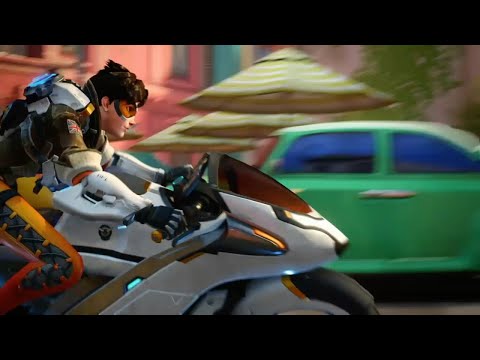 Overwatch Storm Rising - All Cutscenes / Cinematic