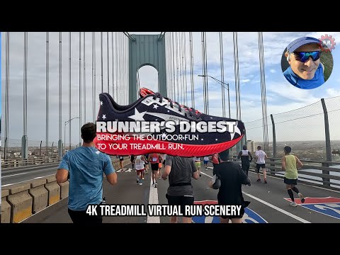 11-06-2022 TCS New York City Marathon, ENTIRE COURSE in 4k | Race#400| 4k POV NY Virtual Racing [17]