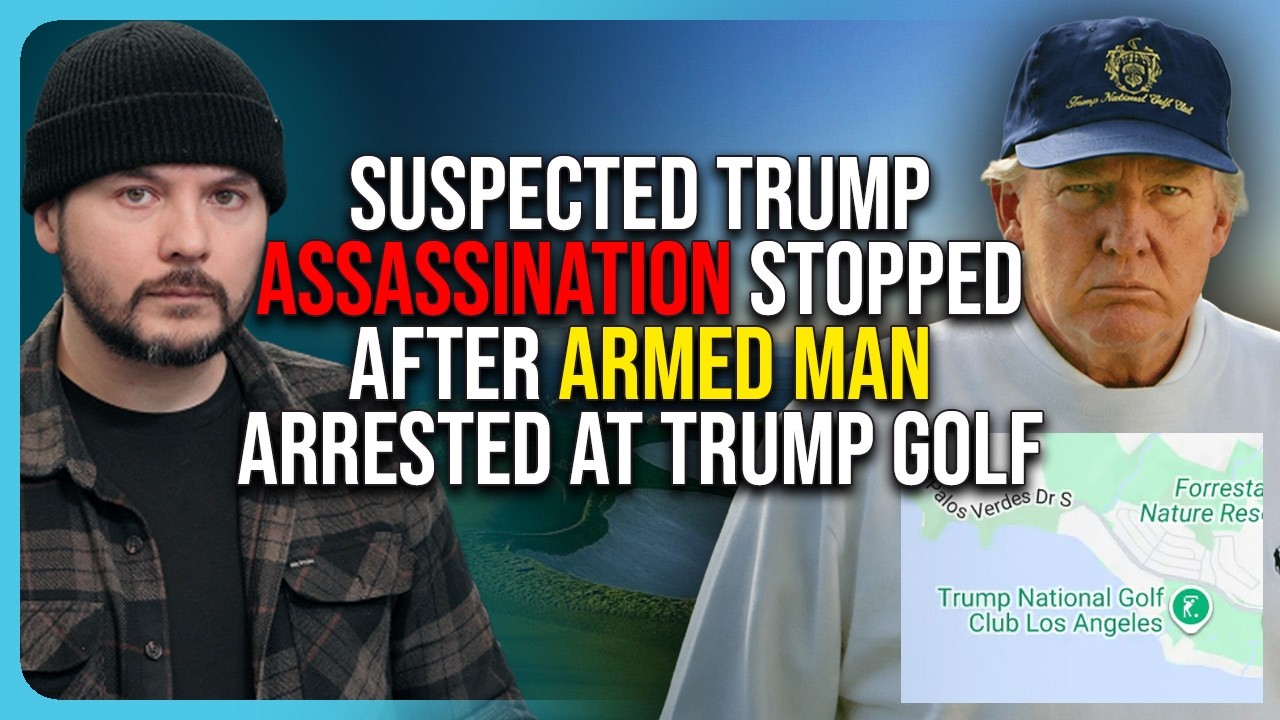 Suspected Trump Assassination STOPPED After Armed Man ARRESTED At Trump Golf Course