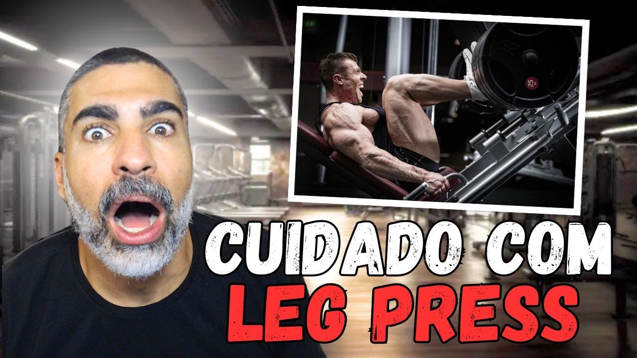 Cuidados com a coluna durante o leg press