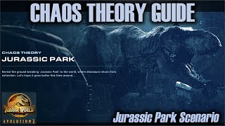 Jurassic Park - Easy Guide for Chaos Theory in Jurassic World Evolution 2