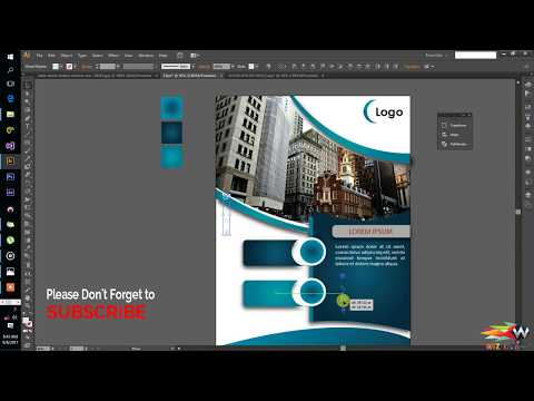 Illustrator CC Tutorial Graphic Design Business Flyer Design