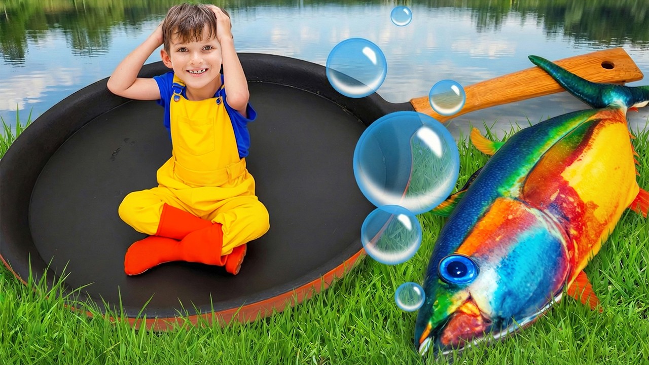 Alex Catches a Magic Fish – But Ivan Wants to Cook It!